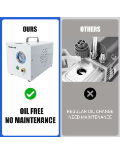 Bomba de Vacío WEST TUNE WTVP-10 10L/min Portátil 2