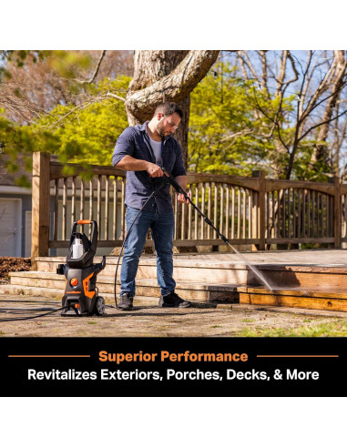 Lavadora a Presión Eléctrica LawnMaster LT306-1800C 2100 PSI