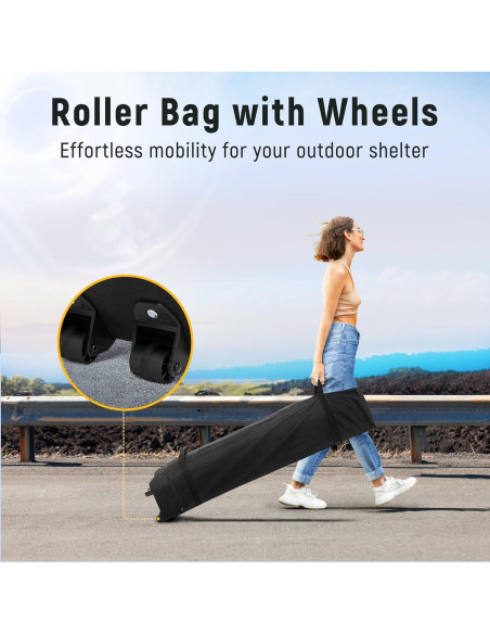 Carpa Pop Up Vibemo 3 Alturas Ajustables Impermeable 10x10 Carpa Pop Up Vibemo 3 Alturas Ajustables Impermeable 10x10