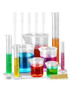 Cilindros y Vasos Medidores Moveland 10-1000ml con Pipetas