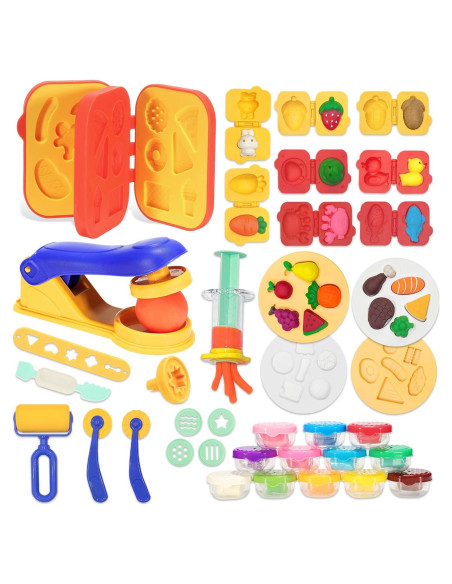 Juego de Plastilina Colorida Crelloci 41 PZS para Niños