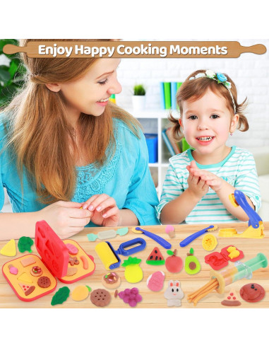 Juego de Plastilina Colorida Crelloci 41 PZS para Niños