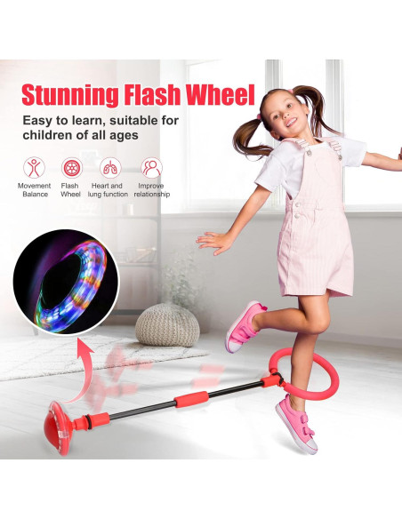 Bola de Salto Chridark 887 con Rueda Flash para Niños