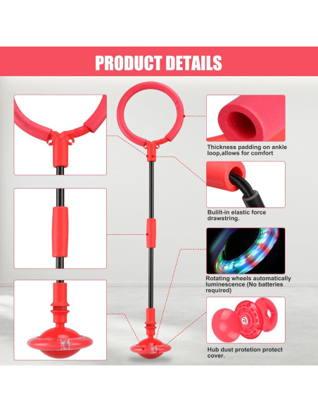 Bola de Salto Chridark 887 con Rueda Flash para Niños