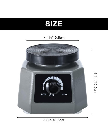 Vibrador de Laboratorio NORJIN 10 cm 100W Mezclador Yeso