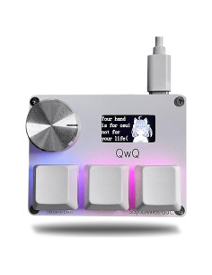 Teclado SayoDevice O3C con Interruptores Hall y Pantalla IPS