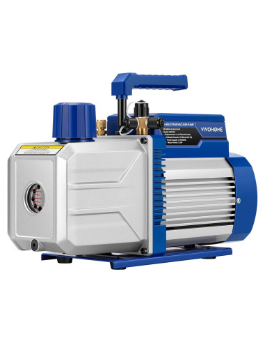 Bomba de Vacío VIVOHOME 1.5 HP 14.4 CFM para Refrigeración
