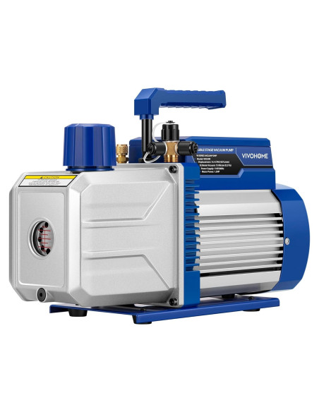 Bomba de Vacío VIVOHOME 1.5 HP 14.4 CFM para Refrigeración