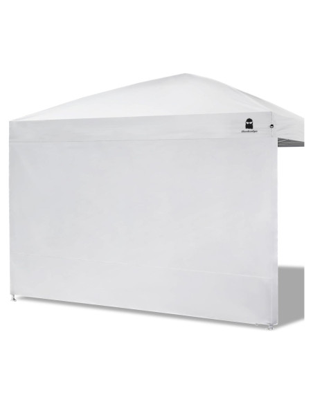 Pared lateral de sombra MordenApe para carpa 3x3m blanca