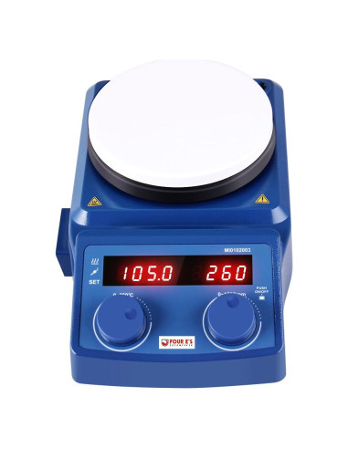 Placa Calentadora Magnética FOUR E'S 5" 280C 5L Agitador