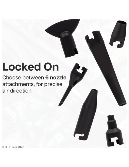 Soplador de aire IT Dusters AirTec Tipo 3 350W 0.68kg