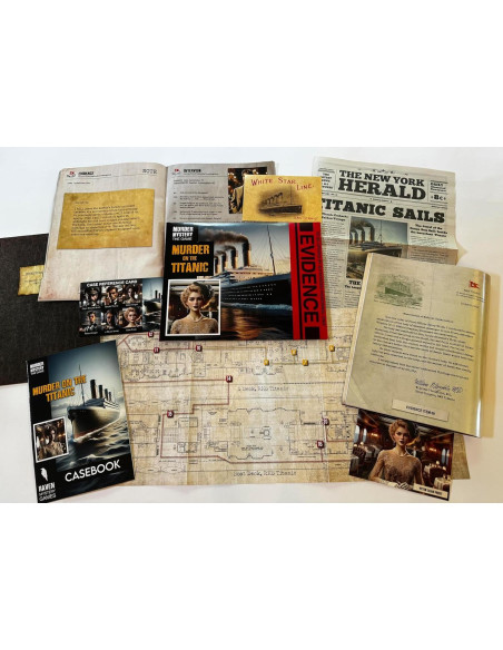 Juego de Misterio de Asesinato - Titanic - Raven Games