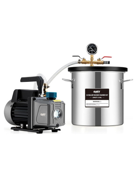 Kit de Cámara de Vacío Orion Motor Tech 11.4 L con Bomba 3.5 cfm