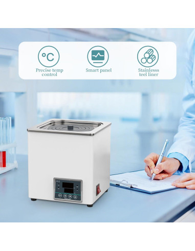 Baño de Agua Digital T-stereo WB100-1 3L 300W Termostático