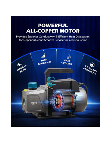 Kit de Cámara de Vacío Orion Motor Tech 11.4 L con Bomba 3.5 cfm