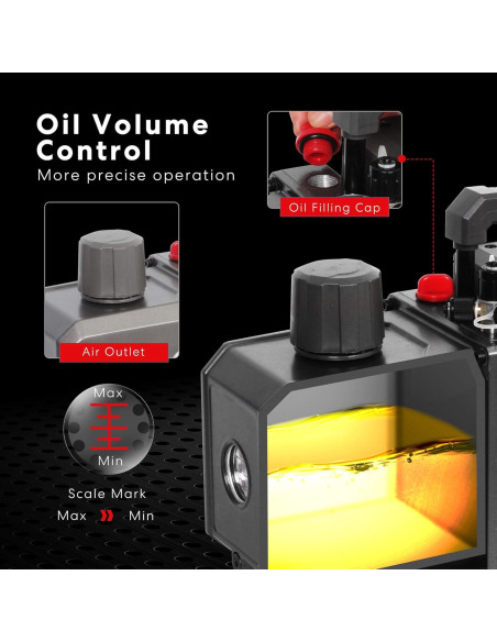 Bomba de Vacío 1 HP SPECSTAR VH1077 9.6 CFM 110V