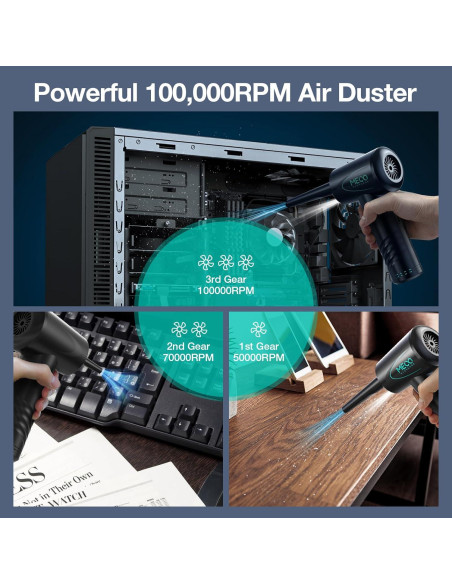 Soplador de Aire Comprimido MECO ELEVERDE CA1 100000RPM