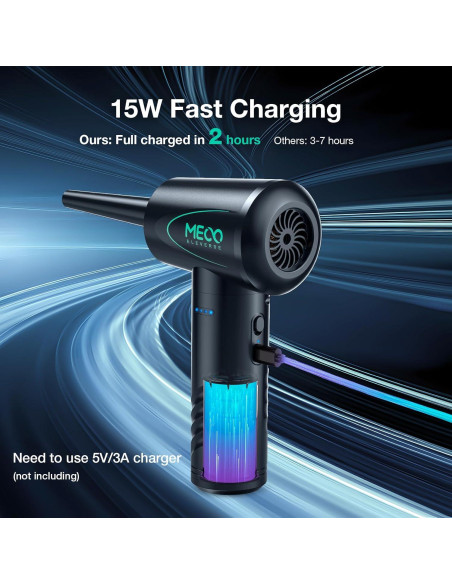 Soplador de Aire Comprimido MECO ELEVERDE CA1 100000RPM