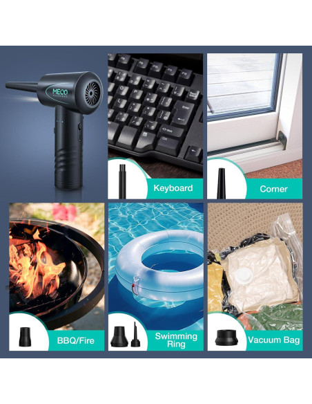 Soplador de Aire Comprimido MECO ELEVERDE CA1 100000RPM