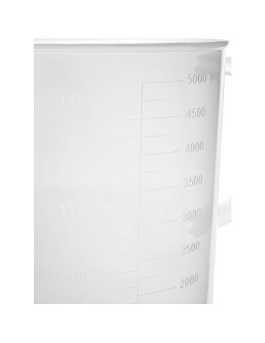 Jarra Medidora EISCO 5000ml Plástico Resistente Químicos
