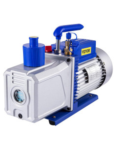 Bomba de Vacío VEVOR 12 CFM Doble Etapa 110V HVAC