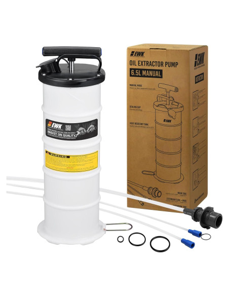 Bomba Extractora de Aceite EWK 6.5L Manual para Fluidos