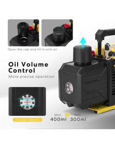 Bomba de Vacío SPECSTAR 3.5 CFM 5.67 kg para HVAC 2