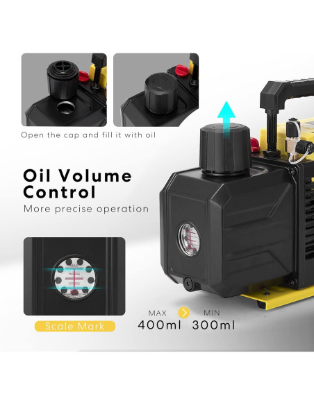 Bomba de Vacío SPECSTAR 3.5 CFM 5.67 kg para HVAC