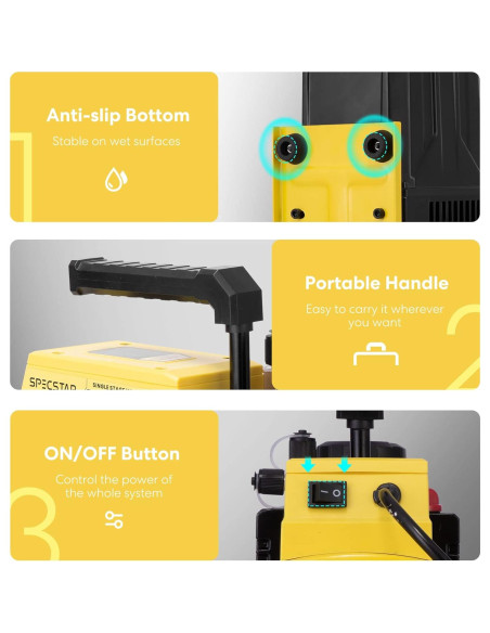 Bomba de Vacío SPECSTAR 3.5 CFM 5.67 kg para HVAC