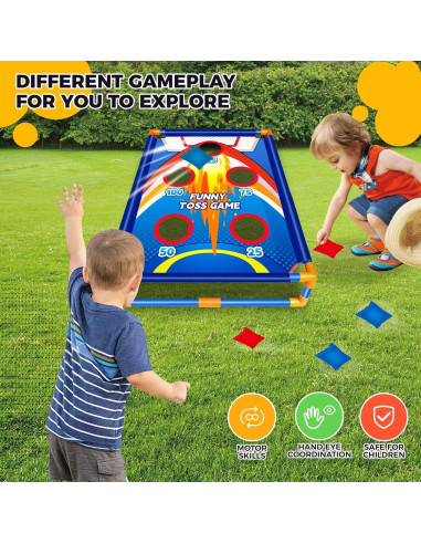 Juego de Lanzamiento de Bolsa de Frijoles ABERLLS 10 Piezas