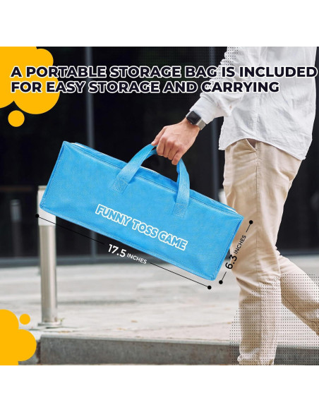 Juego de Lanzamiento de Bolsa de Frijoles ABERLLS 10 Piezas