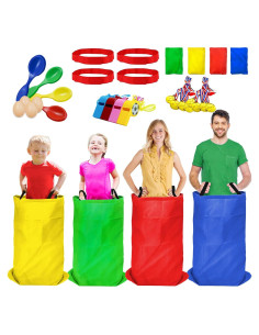 Bolsas de Carrera de Sacos de Papa TITGIPE 32 Piezas Juegos