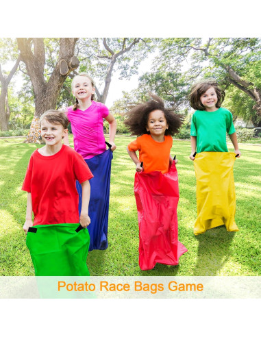 Bolsas de Carrera de Sacos de Papa TITGIPE 32 Piezas Juegos