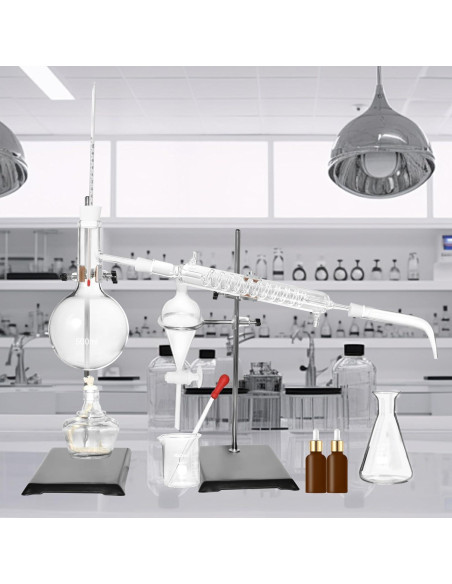 Destilador Casero Cherish XT 22 Piezas 500 ML Aceites Esenciales