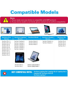 Lápiz óptico Milikilo F97 para Microsoft Surface Pro y Go 2