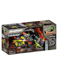 Robot Dino Playmobil 70928 con Catapulta y Proyectiles