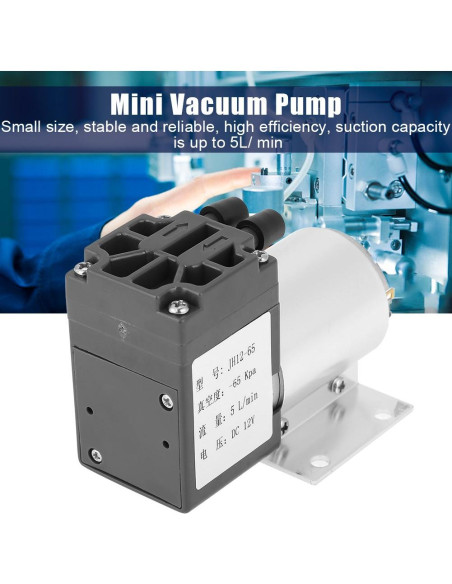Bomba de vacío Vikye 12V 5L/min para análisis de gas Bomba de vacío Vikye 12V 5L/min para análisis de gas