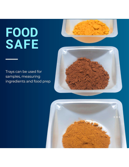 Bandejas de Pesaje Pure Ponta 100ml Paquete de 125 Unidades