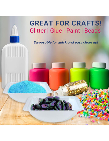 Bandejas de Pesaje Pure Ponta 100ml Paquete de 125 Unidades