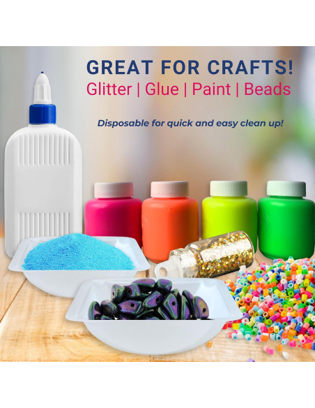 Bandejas de Pesaje Pure Ponta 100ml Paquete de 125 Unidades