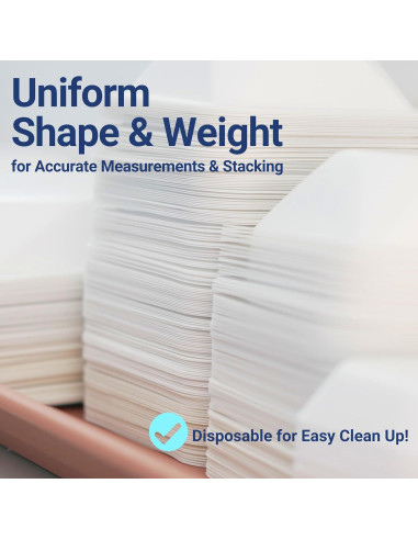 Bandejas de Pesaje Pure Ponta 100ml Paquete de 125 Unidades