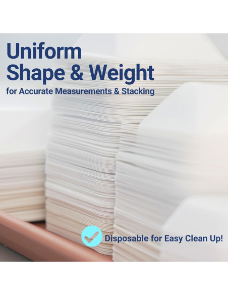 Bandejas de Pesaje Pure Ponta 100ml Paquete de 125 Unidades