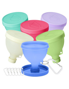 Embudos ProStand 6 Pack - Acero Inoxidable 177ml para Suplementos