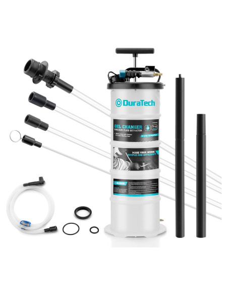 Extractor de Aceite Pneumático Manual DURATECH 6.5L