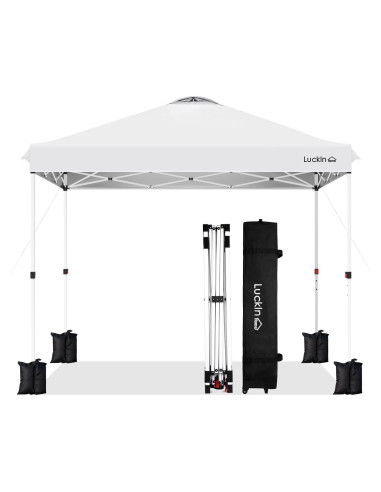 Carpa Plegable LuckIn 3x3m Resistente UV 50+ para Eventos