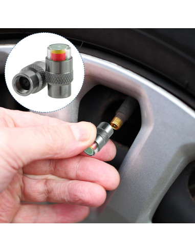 Tapa de Válvula de Monitor de Presión de Neumáticos ST Shengtuo - 4 Piezas