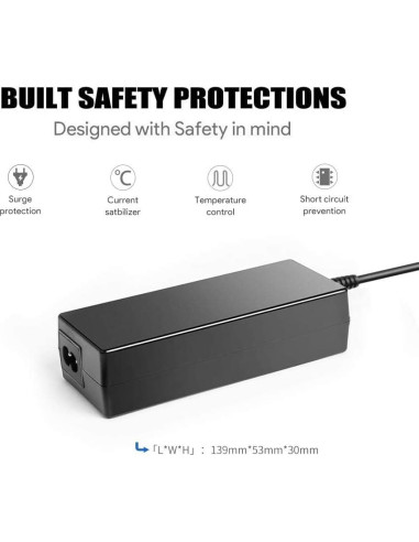 KFD Adaptador 12V 7A 4 Pin para Wacom Cintiq 22HD