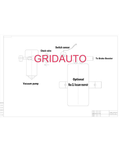 Bomba de Vacío TMaster 28146 Pro 2,39 kg para Freno