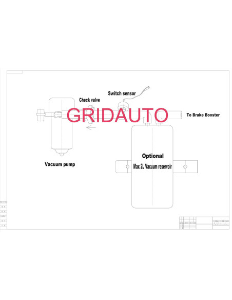 Bomba de Vacío TMaster 28146 Pro 2,39 kg para Freno
