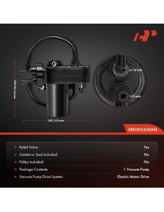 Bomba de Vacío Eléctrica A-Premium para Chevrolet y GMC 2